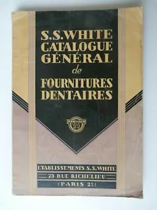 g 5 WERBEKATALOG WHITE ZAHNMEDIZINBEDARF 1937 - Bild 1 von 8