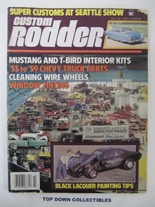 Custom Rodder Magazin März 1980 Long Beach Show/Pat Shaw, '57 Chevy - Bild 1 von 2