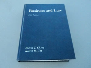 Business and Law Fifth Edition by Robert Cheng Hardcover Textbook - Picture 1 of 4