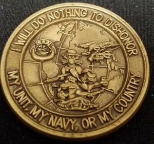 NAVSPECWARCOM BUDS SEAL Phillip H Bucklew Center V2 Challenge Coin - Picture 1 of 2
