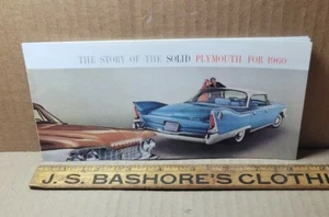 Vintage 1960 Plymouth Valiant Brochure (H-3) - Picture 1 of 9
