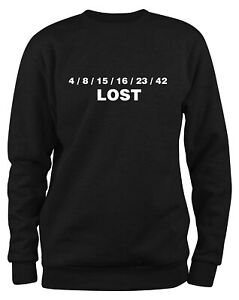 Styletex23 Sweatshirt Herren Lost Zahlen, Dharma Initiative