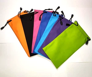 Borsa Custodia Porta Occhiali Nylon Sacchetto per Smartphone 12 colore misto - Imagen 1 de 1