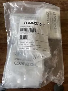 New Commscope 1711404-1 Blank Quarter Module 50x12.5 x50 - Picture 1 of 2