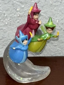 Disney PVC Figure Cake Topper 3” Sleeping Beauty Fairy Godmothers Flauna Fauna - Picture 1 of 5