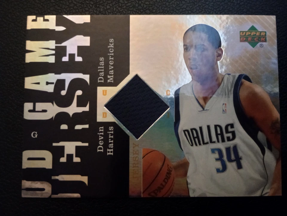2006-07 UD Reserve Devin Harris JERSEY Mavericks - Image 1 of 2