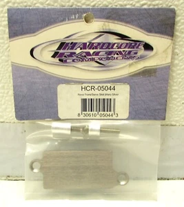 Hardcore Racing Titanium Traxxas Revo Trans/Servo Skid Plate - Silver HCR-05044 - Picture 1 of 2