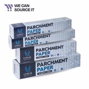 Own Identity Parchment Paper Catering Supplies Non-Stick Baking Cooking Sheets - Picture 1 of 12