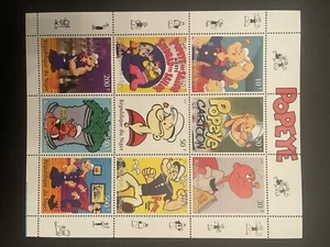 NIGER POPEYE THE SAILORMAN SOUVENIR SHEET MNH 1999 CARTOON CHARACTER Ship Free - Picture 1 of 1