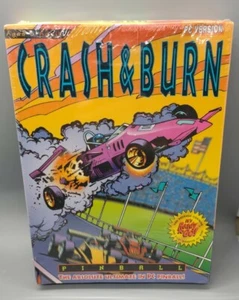 Epic Pinball CRASH & BURN PC Game Factory Sealed E-10+ Awesome! VHTF - Picture 1 of 2