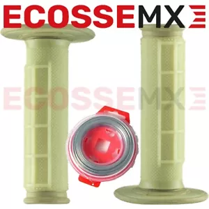 Renthal Manopole Motocross Universali Kevler Composte Mezza Cialda con Filo - Foto 1 di 7