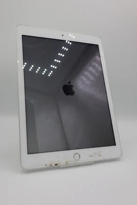 Apple iPad 5 Tablet 9.7" 128GB WiFi + 4G Weiß A1823 Displayschaden #4411 - Bild 1 von 4