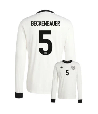Maglia Adidas DFB 2025 Home 125 anni Germania Germany manica lunga Beckenbauer 5