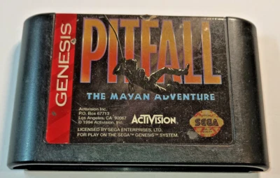 Pitfall: The Mayan Adventure ( Sega Genesis, 1994) Untested Video Game Cartridge - Image 1 of 4