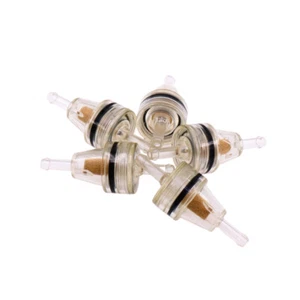 1/4" Gas Filte Replacement Small Plastic Motorcycle Gas Petrol Fuel Oil Filter - Picture 1 of 12