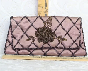 La Regal Beaded Evening Bag Clutch - Picture 1 of 4