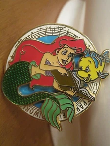 Disney Kleine Meerjungfrau #3 Pin - Arielle & Flunder "Part of Your World" Gratis SH - Bild 1 von 5