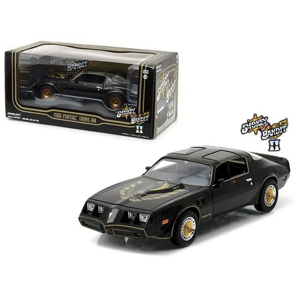 GREENLIGHT SMOKEY AND THE BANDIT 2 - 1980 PONTIAC TRANS AM 1/24 DIECAST 84031 - Image 1 of 1