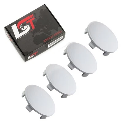 4x Cap Wheel Hubs Lid Cover Alloy Cover Ø 60mm Grey for Alfa Romeo - Image 1 of 4