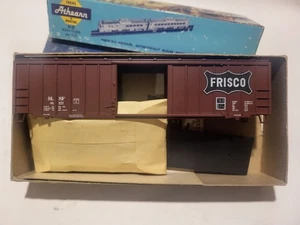 HO Athearn BevBel Frisco 50' Rail  Box 44227 Kit # 394 n/a w/ box c - Picture 1 of 3