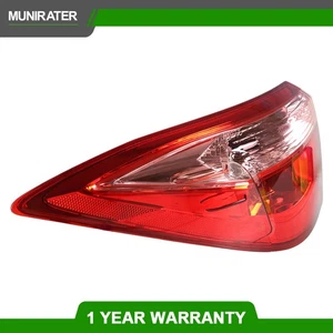 Rear Brake Lamp Tail Light Outer LH Driver Side For 17-19 Toyota Corolla CE/L/LE - Bild 1 von 10