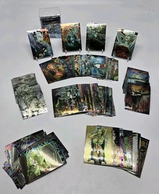 1997 Krome LADY DEATH: WICKED WAYS Series IV Chromium 90 Card Complete Set CHAOS - Image 1 of 4