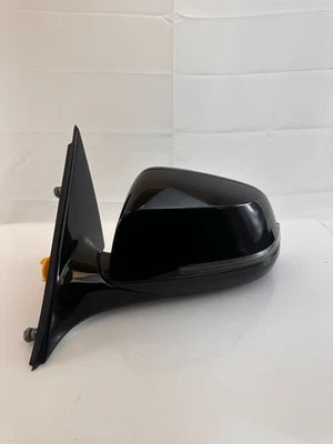 Espejo retrovisor de puerta negro conductor izquierdo BMW 535i OEM F10 528i 550i Act5 14-16 con cámara Foto 1 de 4
