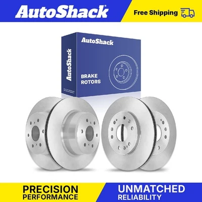 Front Rear Brake Rotors Set for Chevy Silverado 1500 Tahoe GMC Sierra 1500 Foto 1 de 4