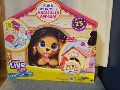 Juguete de peluche interactivo Little Live Pets My Puppy's Home casa para cachorros y perros (26467) Foto 1 de 4