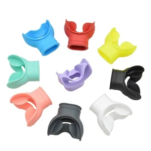 2pcs Universal Silicone Mouthpiece for Scuba Regulator 2nd Stage & Snorkel - Picture 1 of 23