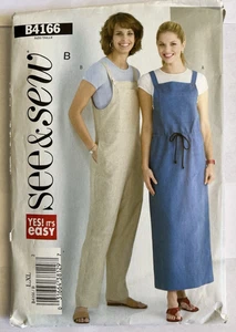 See & Sew B4166 Misses TUTA E MAGLIONE MODELLO LG-XLG NON TAGLIATA - Foto 1 di 3