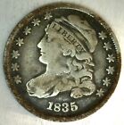 1835 Capped Bust Silver Early Us Dime 10c Us Type Coin Circulated Ag Ten Cent