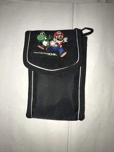 Nintendo DS Switch n Carry Mario Yoshi Negro Estuche de Transporte Gameboy Soporte - Imagen 1 de 4