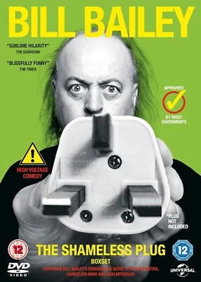 BILL BAILEY THE SHAMELESS PLUG DVD BOXSET STAND-UP COMEDY BILL BAILEY NEW UK R2 - Image 1 of 2