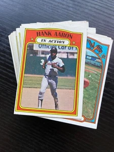 1972 Topps Baseball * Pick-A-Card* cards #300-399 - Picture 1 of 121