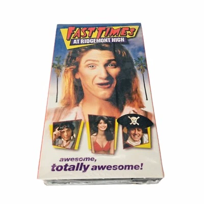 1982 Fast Times at Ridgemont High (VHS) SEALED NEW Watermarks Red Box Vtg 1999 - Image 1 of 4