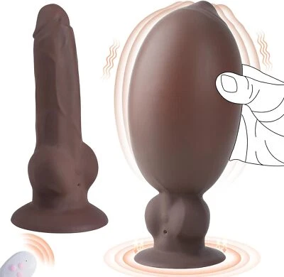 Extra Huge Inflatable Dildo Pump Penis Anal Butt Plug G-spot Stimulator Sex Toys - Image 1 of 4