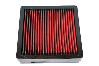 Red Washable Reusable Air Filter Mitsubishi Lancer Mirage Outlander Evo 97-07 - Image 1 of 4