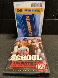 Old School (DVD, 2003, Widescreen Unrated Version) - Picture 1 of 5