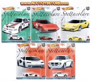 Hot Wheels Premium SPETTACOLARE 2023 Colección Completa 5 coches PRE-ORDER New