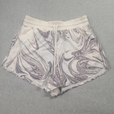 Pantalones Cortos Athleta Para Mujer Pequeños Pequeños Cintura Elástica Cordón Tiro Alto Playa Yoga Foto 1 de 4