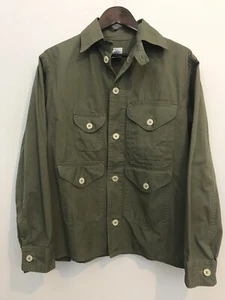 Post O'alls Overalls Cotton Cruzer Jacket Coat Made In USA Size Medium Cruiser - Imagen 1 de 8