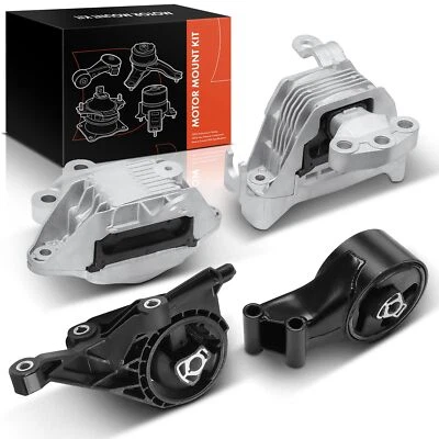4x Engine Motor Mount & Transmission Mount for Chevrolet Cruze 2011-2015 L4 1.4L - Image 1 of 4