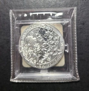 Rhanda Rhino BU 2012 1 OZ .999 plata vida silvestre africana fabuloso 15 privado OGP - Imagen 1 de 2