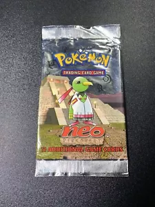 Vintage Pokemon Neo Discovery Booster Pack - Xatu Kunstwerk - LEER GEÖFFNET - Bild 1 von 2