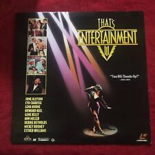 THAT'S ENTERTAINMENT 111  MGM/UA LASERDISC  MINT- WITH ORIG.  MGM INNER SLEEVE