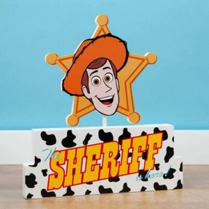 Disney Toy Story 4 Sheriff Woody Mantel Plakette Block - Bild 1 von 1