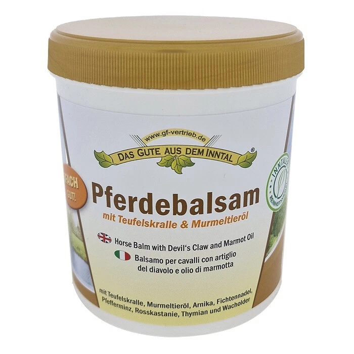 Pferdebalsam mit Teufelskralle & Murmeltieröl 500 ml - Bild 1 von 1