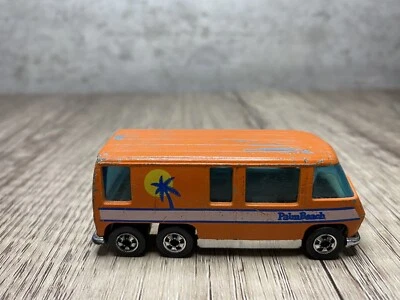 Hot Wheels 1976 Palm Beach винтажный оранжевый автодом RV РЕДКИЙ ЦВЕТ металлическое основание - Изображение 1 из 4