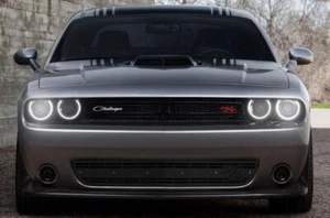 Kit de rejilla de acero inferior parachoques del mercado de accesorios para Dodge Challenger "T/A" 2015-2017 - Imagen 1 de 4